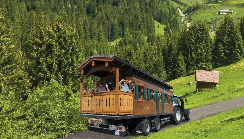 Wanderung mit dem Wandershuttle Almi