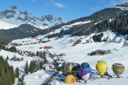 Ballonfahren in Filzmoos