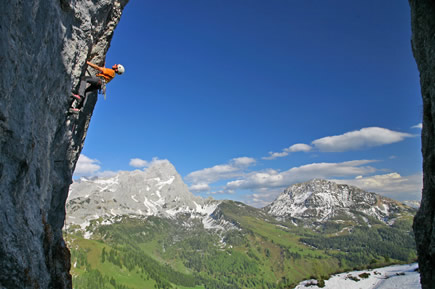 Klettergarten in Filzmoos nahe der Hofp&uuml;rglh&uuml;tte