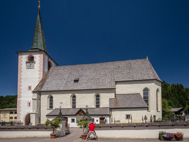 Die Wallfahrtskirche zum Filzmooser Kindl