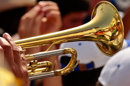 Trachtenmusikkapelle Filzmoos spielt auf