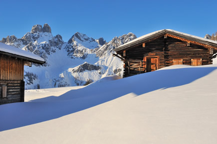 Wunderbare Winterlandschaft in Filzmoos