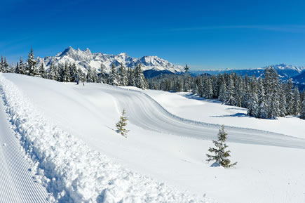 Romantische Winterwanderwege