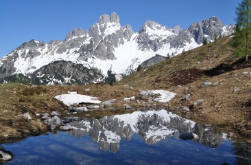 bischofsmuetze-im-wasser-gspiegelt