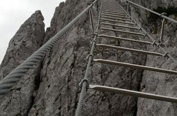 Fast ist der Gipfel erreicht...