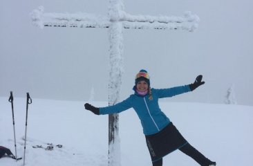 Am Gipfel angelangt...