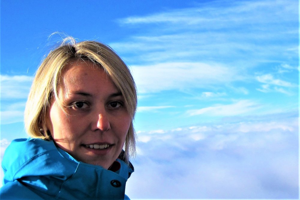 Ballonfahrerin Nicki Mayr