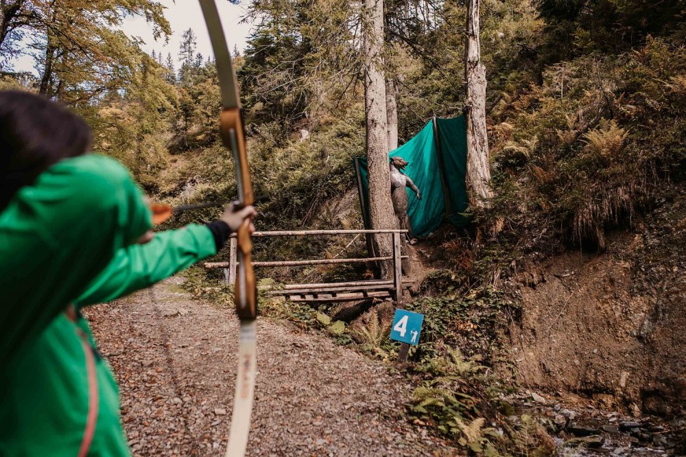 3D-Bogenschießen im Neubergerhof