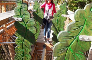 christine-am-baumwipfelpfad