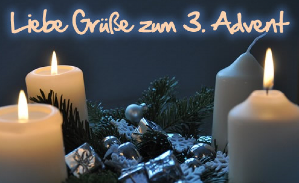 Der 3. Advent: Lassen wir die dritte Kerze für unsere Menschlichkeit leuchten