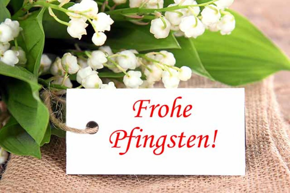 Pfingsten steht vor der Tür