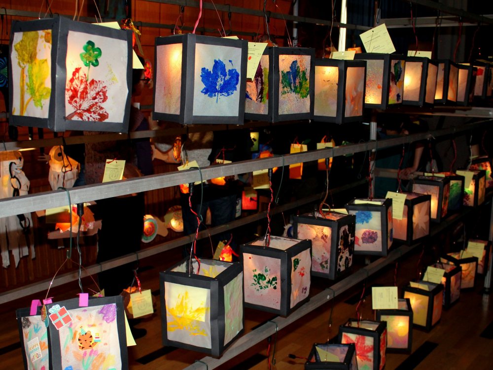 Martini und Laternen