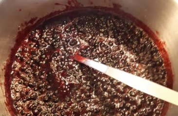 schwarzbeermarmelade-einkochen