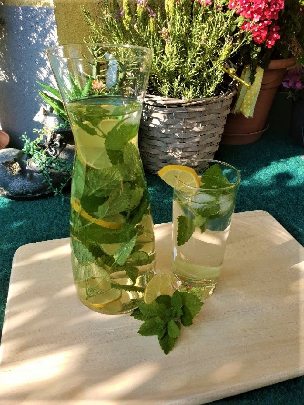 Erfrischender Melissen-Sirup