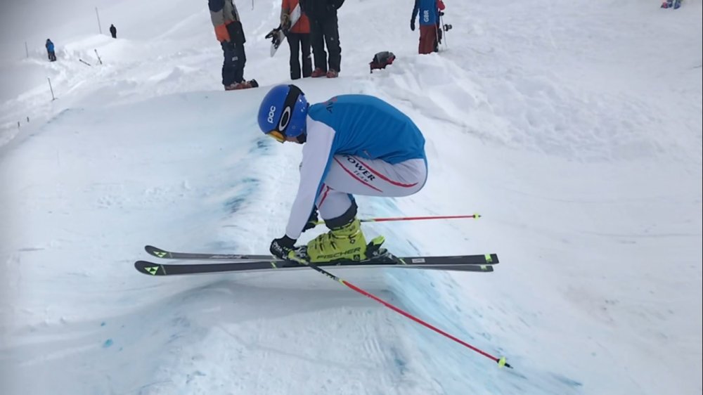 Skicross-Nachwuchs Oliver Vierthaler