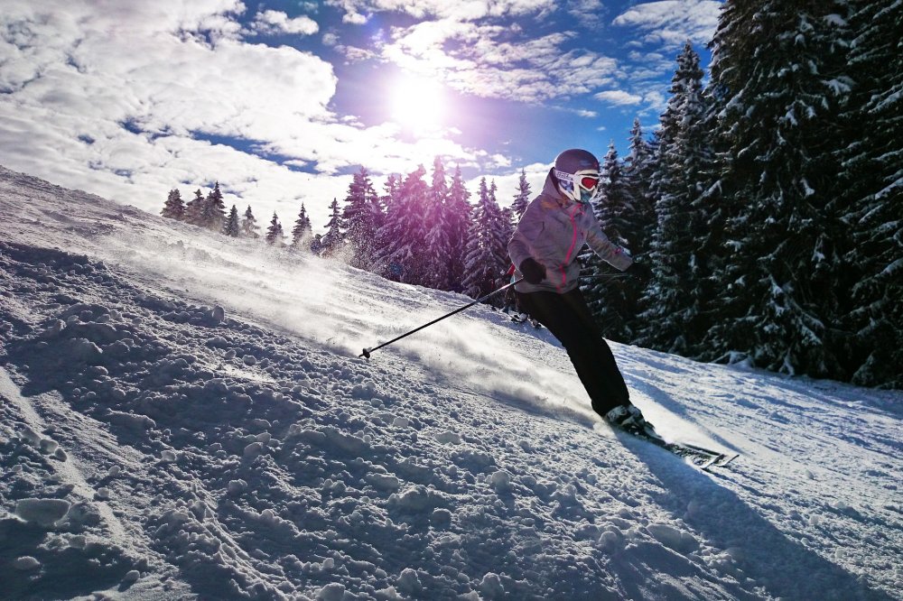 Skifahren und Sonne tanken!