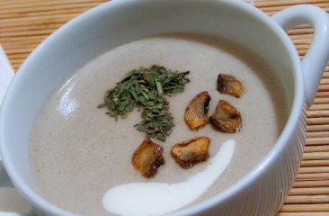 steinpilzcremesuppe
